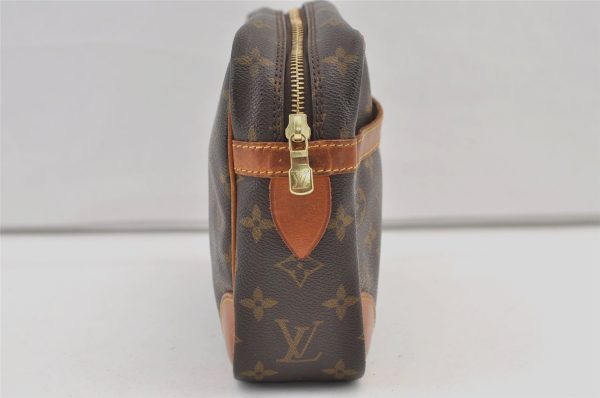 Authentic Louis Vuitton Monogram Compiegne 28 Clutch Hand Bag M51845 LV 1131K Cheap