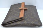 Auth Louis Vuitton Monogram Pochette Pliante Clutch Hand Bag Old Model LV K9327 Online Sale