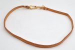 Authentic Louis Vuitton Leather Shoulder Strap Beige 23  LV Junk 1109K Online