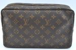 Auth Louis Vuitton Monogram Trousse Toilette 28 Clutch Hand Bag M47522 LV K9741 Hot on Sale