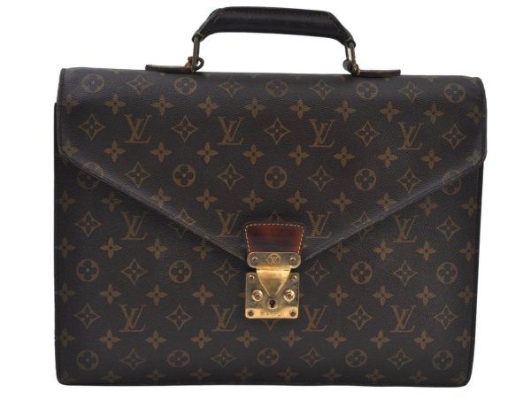 Authentic Louis Vuitton Monogram Serviette Conseiller Briefcase M53331 LV K9722 Online Sale