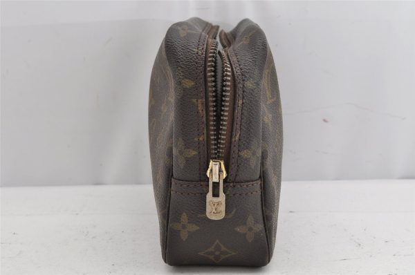 Auth Louis Vuitton Monogram Trousse Toilette 23 Clutch Bag M47524 Junk 1614K Sale