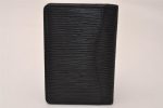 Authentic Louis Vuitton Epi Organizer De Poche Pass Case Black M63582 LV 8395J Online Hot Sale