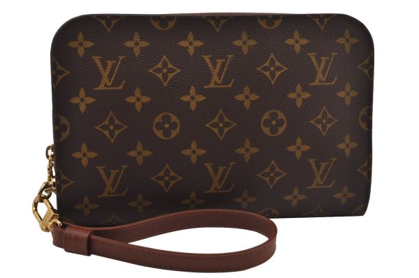 Authentic Louis Vuitton Monogram Orsay Clutch Hand Bag Purse M51790 LV 8786J Cheap