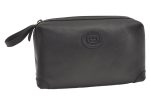 Authentic GUCCI Vintage Clutch Hand Bag Purse Leather Black 8830J For Discount