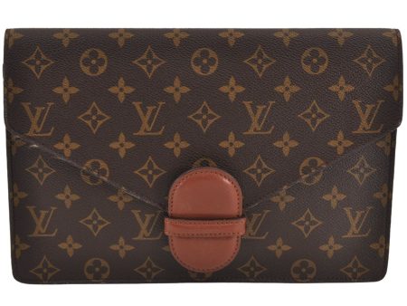 Authentic Louis Vuitton Monogram Ranelagh Clutch Hand Bag M51782 LV 9130J Online now