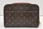 Authentic Louis Vuitton Monogram Orsay Clutch Hand Bag Purse M51790 LV 8263J Discount