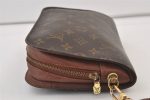 Authentic Louis Vuitton Monogram Orsay Clutch Hand Bag Purse M51790 LV 9160J on Sale