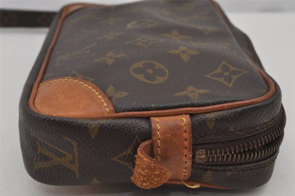 Authentic Louis Vuitton Monogram Marly Dragonne PM M51827 Clutch Bag Junk 8161J Online Sale