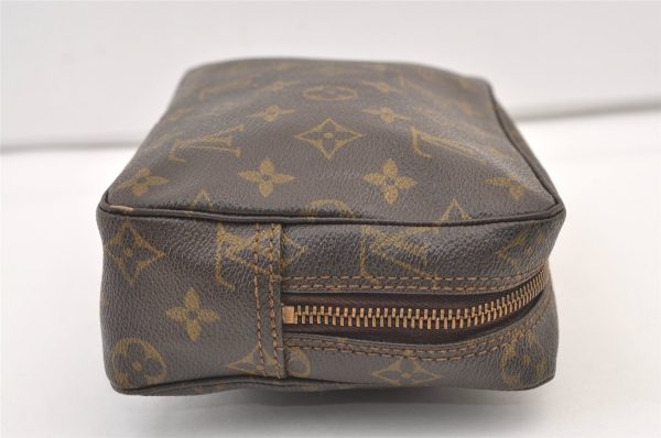 Auth Louis Vuitton Monogram Trousse Toilette 23 Clutch Bag Old Model Junk 9560J Online Hot Sale