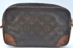 Authentic Louis Vuitton Monogram Marly Dragonne GM M51825 Clutch Hand Bag K9720 Supply