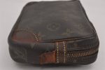 Auth Louis Vuitton Monogram Marly Dragonne PM Clutch Bag Old Model Junk 9489J on Sale