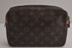 Authentic Louis Vuitton Monogram Compiegne 23 Clutch Hand Bag M51847 LV 0291K Supply