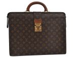 Authentic Louis Vuitton Monogram Serviette Fermoir Briefcase M53305 LV 6210J Online Hot Sale