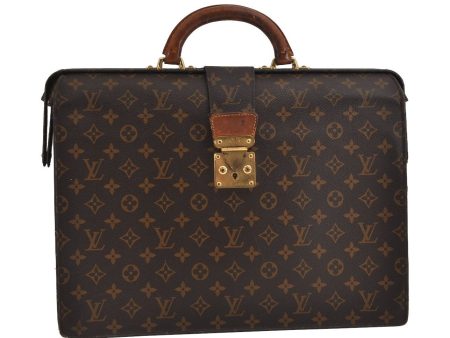 Authentic Louis Vuitton Monogram Serviette Fermoir Briefcase M53305 LV 6210J Online Hot Sale