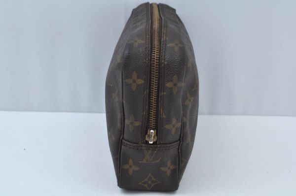 Auth Louis Vuitton Monogram Trousse Toilette 23 Clutch Hand Bag LV Junk K9736 Online Hot Sale