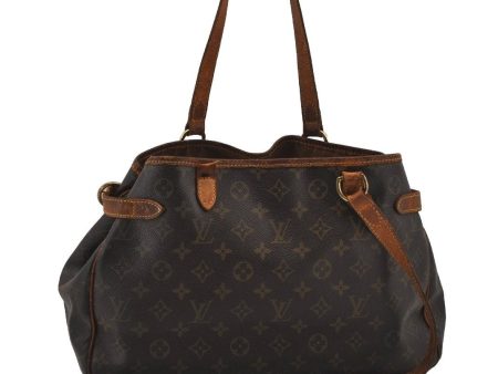 Auth Louis Vuitton Monogram Batignolles Horizontal Tote Bag M51154 Junk 8315J Discount