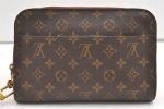 Authentic Louis Vuitton Monogram Orsay Clutch Hand Bag Purse M51790 LV 0493K Hot on Sale