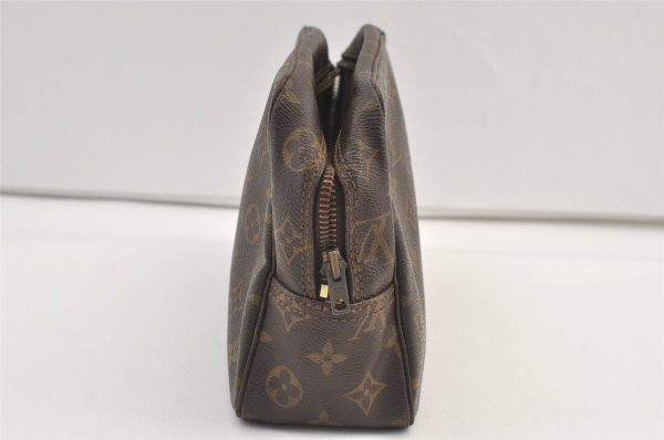 Auth Louis Vuitton Monogram Trousse Toilette 28 Clutch Bag Old Model Junk 9339J For Sale