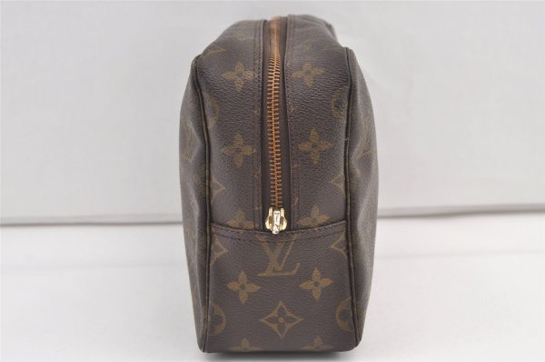 Auth Louis Vuitton Monogram Trousse Toilette 28 Clutch Bag M47522 Junk 8470J Online Sale