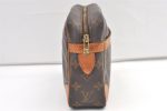 Authentic Louis Vuitton Monogram Compiegne 28 Clutch Hand Bag M51845 LV 0259K For Discount