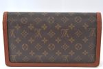 Auth Louis Vuitton Monogram Pochette Dame GM Clutch Hand Bag Old Model LV K9437 For Sale