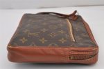 Authentic Louis Vuitton Monogram Pochette Sport Clutch Bag Old Model Junk 8257J Online Sale