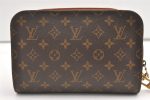 Authentic Louis Vuitton Monogram Orsay Clutch Hand Bag Purse M51790 LV 0493K Hot on Sale