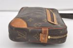 Authentic Louis Vuitton Monogram Marly Dragonne Clutch Hand Bag Old Model 8912J For Discount