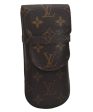 Authentic Louis Vuitton Monogram Etui Lunette Rabat Glasses Case M62970 LV 0033K Supply