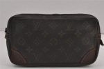 Auth Louis Vuitton Monogram Marly Dragonne PM Clutch Bag Old Model Junk 9489J on Sale