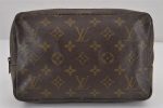 Auth Louis Vuitton Monogram Trousse Toilette 23 Clutch Bag Old Model Junk 9090J Discount