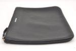 Authentic BALENCIAGA Everyday Clutch Bag Pouch Purse Leather 516358 Black 9825J Online Sale