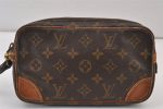 Authentic Louis Vuitton Monogram Marly Dragonne PM M51827 Clutch Hand Bag 1237K Cheap