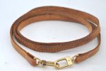 Authentic Louis Vuitton Leather Shoulder Strap 45.7  Beige LV 8019J Sale