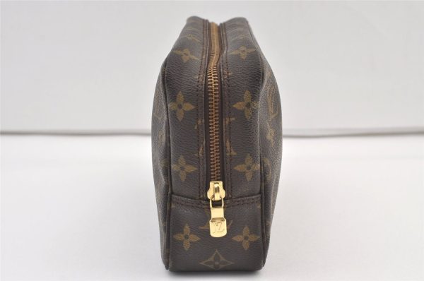 Auth Louis Vuitton Monogram Trousse Toilette 23 Clutch Hand Bag M47524 LV 9342J Sale