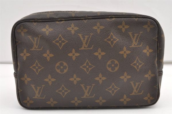 Auth Louis Vuitton Monogram Trousse Toilette 23 Clutch Bag M47524 LV Junk 0541K Hot on Sale