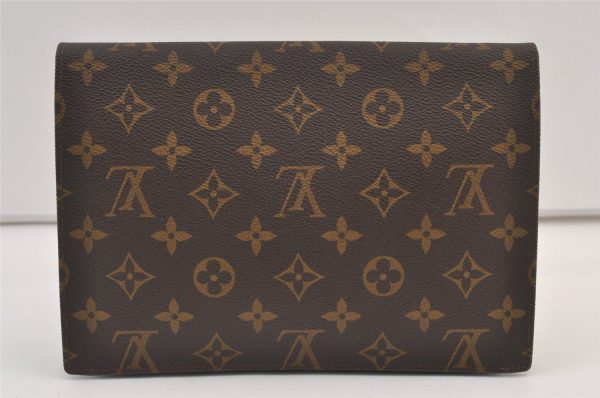 Authentic Louis Vuitton Monogram Pochette Rabat Clutch Bag Old Model LV 9421J Online