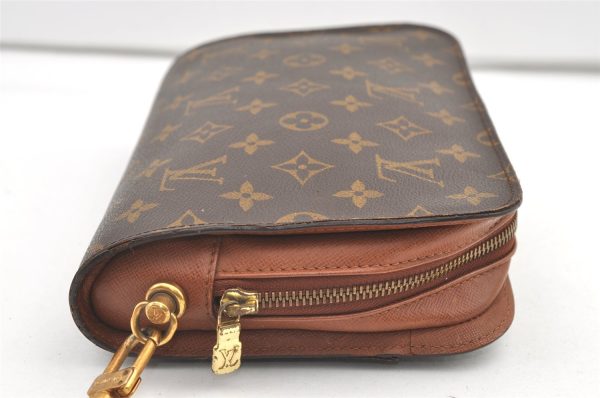 Authentic Louis Vuitton Monogram Orsay Clutch Hand Bag Purse M51790 LV 0493K Hot on Sale