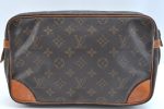 Authentic Louis Vuitton Monogram Compiegne 28 Clutch Hand Bag M51845 LV K9762 Discount