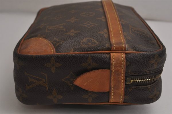 Authentic Louis Vuitton Monogram Compiegne 28 Clutch Hand Bag M51845 LV 0270K Hot on Sale