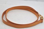 Authentic Louis Vuitton Leather Shoulder Strap Beige 47.2  LV 6155J Cheap