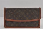 Authentic Louis Vuitton Monogram Pochette Dame GM M51810 Clutch Hand Bag 9164J Online