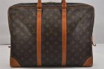 Authentic Louis Vuitton Monogram Porte Documents Voyage M53361 Briefcase 0706K For Cheap