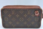 Auth Louis Vuitton Monogram Pochette Sport PM Clutch Hand Bag Old Model LV K9363 Online