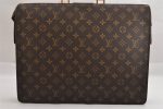 Authentic Louis Vuitton Monogram Serviette Fermoir Briefcase M53305 LV 8842J Cheap