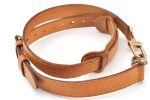 Authentic Louis Vuitton Leather Shoulder Strap Beige 24.4-31.5  LV K8919 Online now