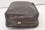 Auth Louis Vuitton Monogram Trousse Toilette 23 Clutch Bag M47524 LV Junk 1598K Cheap