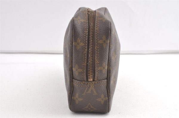 Auth Louis Vuitton Monogram Trousse Toilette 23 Clutch Hand Bag Old Model 8442J Online Hot Sale