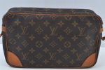 Authentic Louis Vuitton Monogram Compiegne 28 Clutch Hand Bag M51845 LV K9775 Hot on Sale